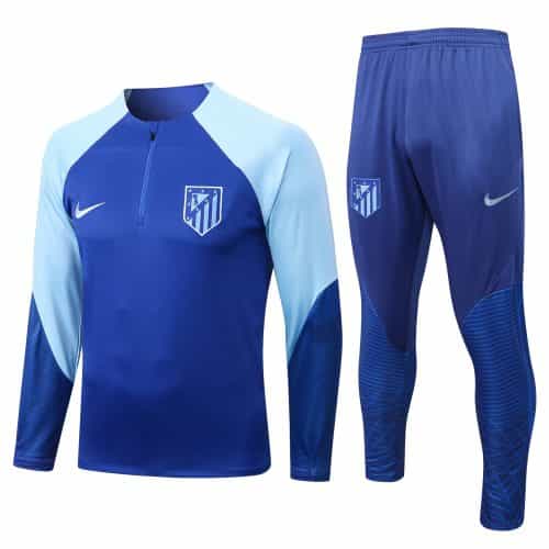 2022-2023 Atletico Madrid Training Suit Blue