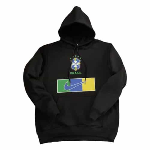 2022-2023 Brazil Sweater Hoodie Black