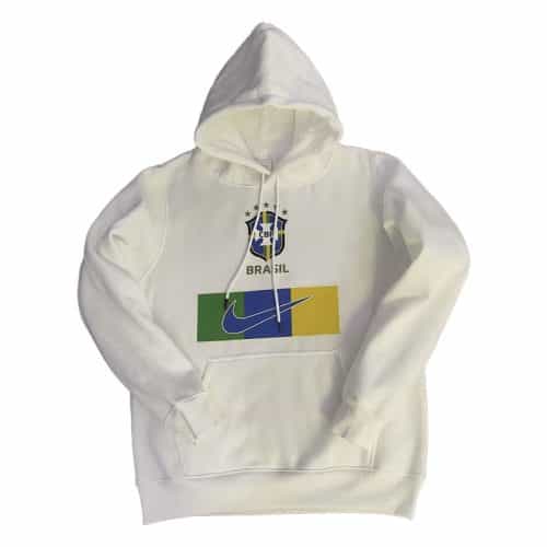 2022-2023 Brazil Sweater Hoodie White