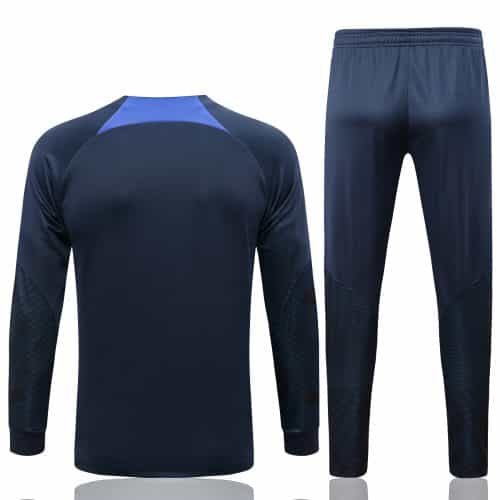 2022-2023 Chelsea Jacket + Pants Training Suit Blue