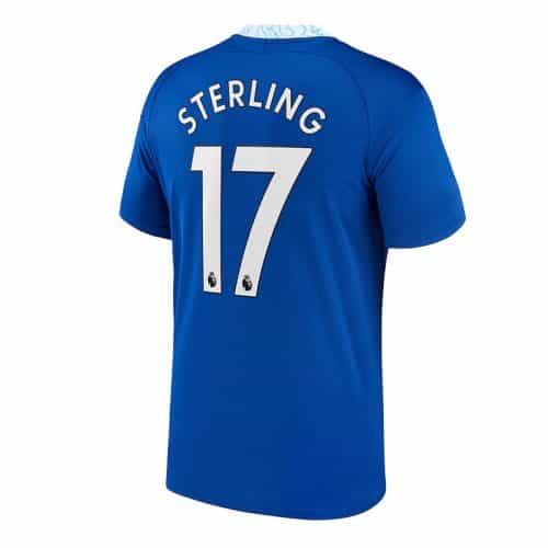 2022-2023 Chelsea Sterling #17 Home Soccer Jersey