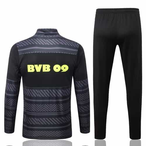 2022-2023 Dortmund Jacket + Pants Training Suit Grey