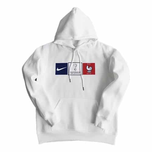 2022-2023 France Sweater Hoodie White