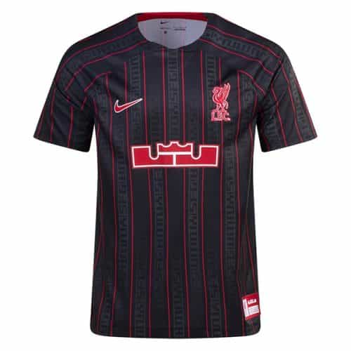 2022-2023 Liverpool Lebron James Pre-Match Soccer Jersey