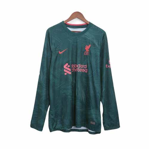 2022-2023 Liverpool Third Long Sleeve Soccer Jersey