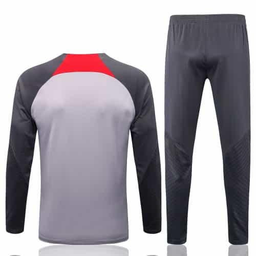2022-2023 Liverpool Training Suit Light Grey