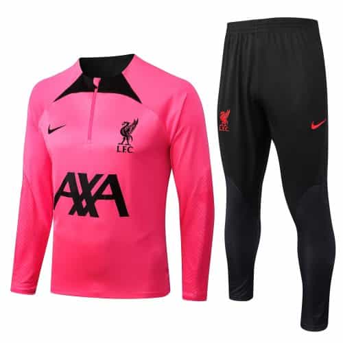 2022-2023 Liverpool Training Suit Pink