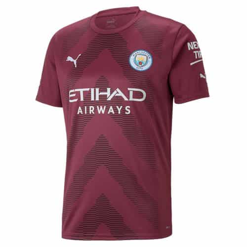 2022-2023 Manchester City Goalkeeper Red Soccer Jersey