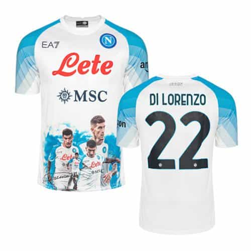 2022-2023 Napoli Di Lorenzo #22 Special Soccer Jersey