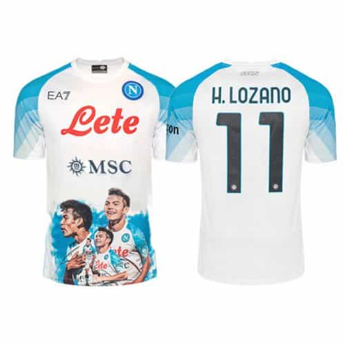 2022-2023 Napoli H. Lozano #11 Special Soccer Jersey