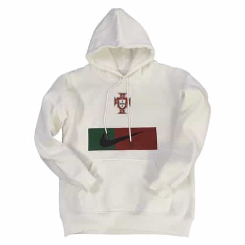 2022-2023 Portugal Sweater Hoodie White
