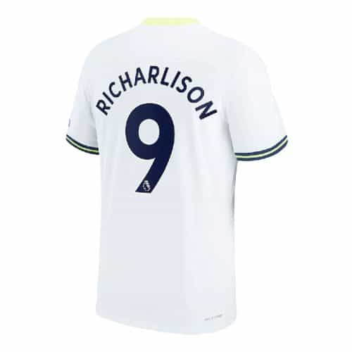 2022-2023 Tottenham Hotspur Richarlison #9 Home Soccer Jersey