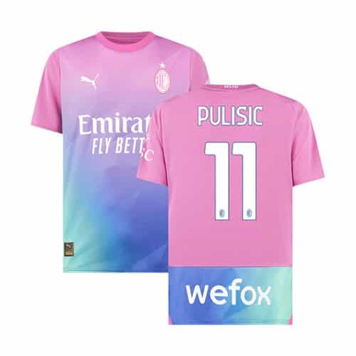 2023-2024 Ac Milan Pulisic #11 Third Soccer Jersey