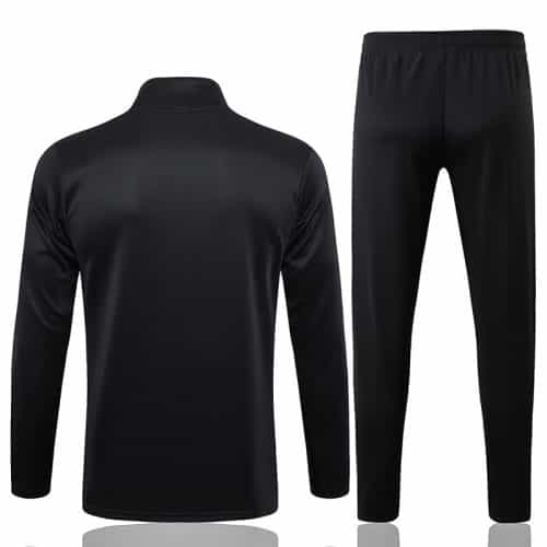 2023-2024 Al Nassr Jacket + Pants Training Suit Black