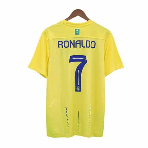2023-2024 Al Nassr Ronaldo #7 Home Soccer Jersey