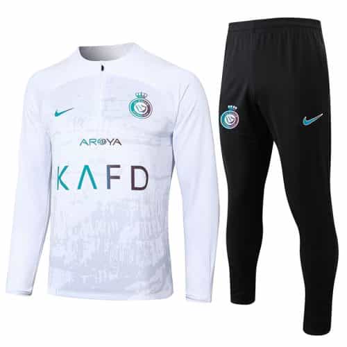 2023-2024 Al Nassr Training Suit White