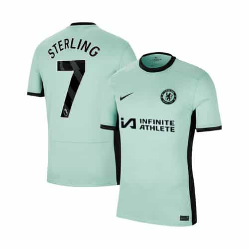 2023-2024 Chelsea Sterling #7 Third Soccer Jersey
