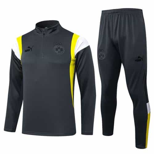 2023-2024 Dortmund Training Suit Dark Gray
