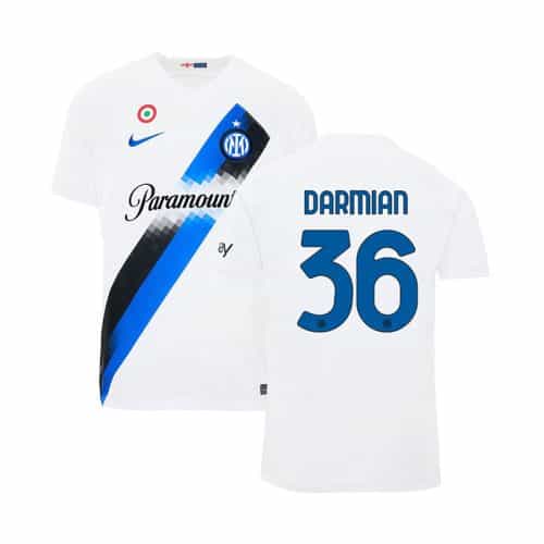 2023-2024 Inter Milan Darmian #36 Away Soccer Jersey