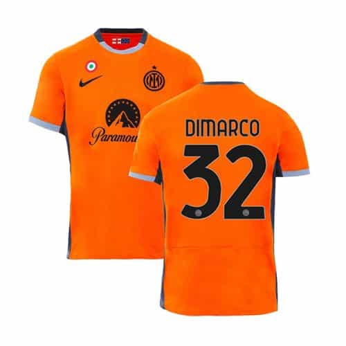 2023-2024 Inter Milan Dimarco #32 Third Soccer Jersey