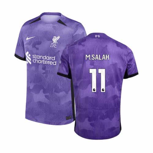 2023-2024 Liverpool M.Salah #11 Third Soccer Jersey