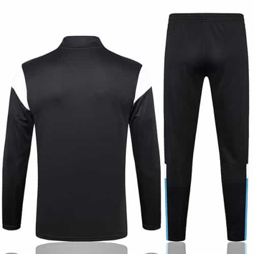 2023-2024 Marseille Training Suit Black