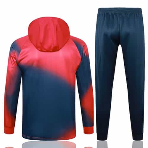 2023-2024 Psg Hoodie Training Suit Red