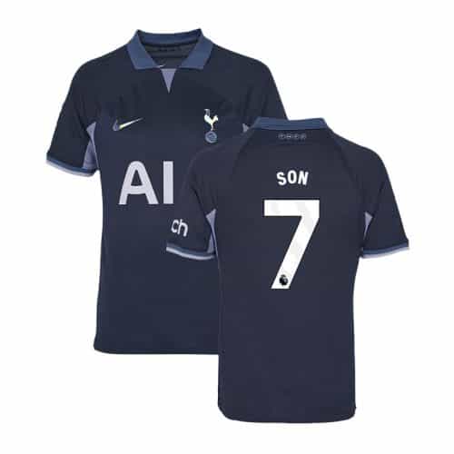 2023-2024 Tottenham Hotspur Son #7 Away Soccer Jersey