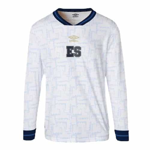 2023 El Salvador Away Long Sleeve Soccer Jersey