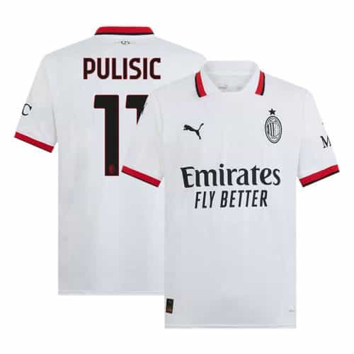 2024-2025 Ac Milan Pulisic #11 Away Soccer Jersey