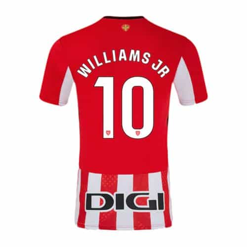 2024-2025 Athletic Bilbao Williams Jr #10 Home Soccer Jersey