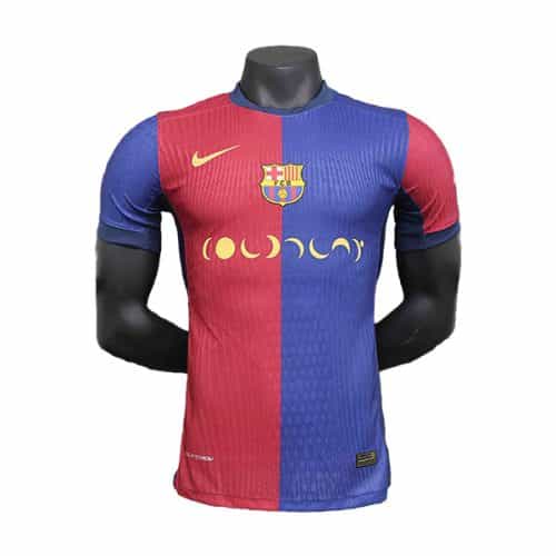 2024-2025 Barcelona Coldplay Player Version Soccer Jersey