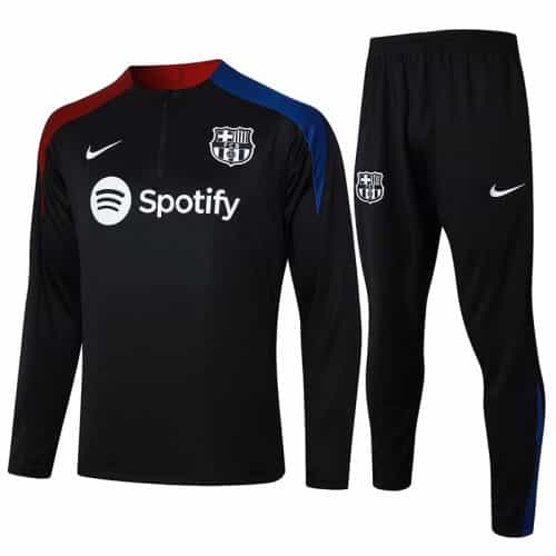 2024-2025 Barcelona Training Suit Black