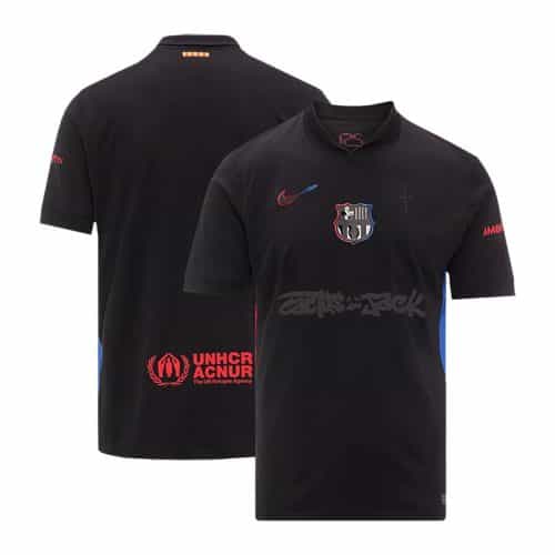 2024-2025 Barcelona Travis Scott Away Soccer Jersey