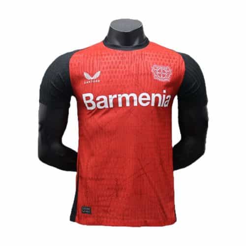 2024-2025 Bayer 04 Leverkusen Home Player Version Soccer Jersey