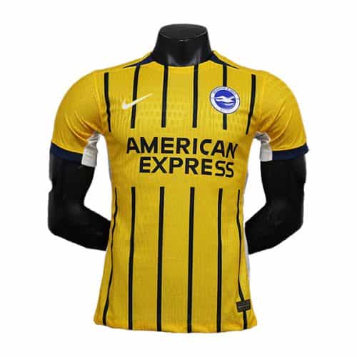 2024-2025 Brighton & Hove Albion Away Player Version Soccer Jersey
