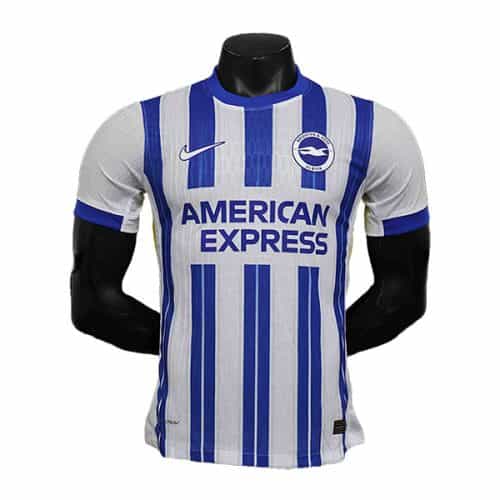 2024-2025 Brighton & Hove Albion Home Player Version Soccer Jersey