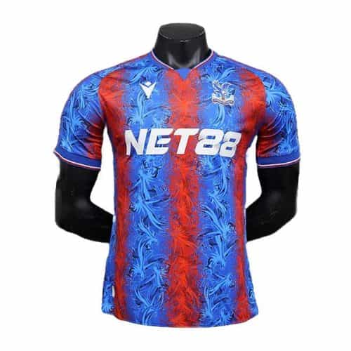 2024-2025 Crystal Palace Home Player Version Soccer Jersey