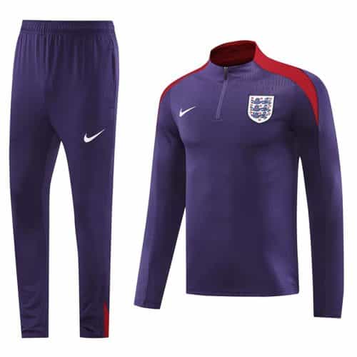 2024-2025 England Training Suit Purple