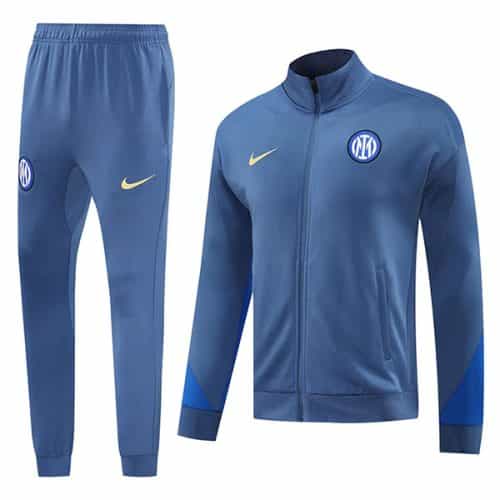 2024-2025 Inter Milan Jacket + Pants Training Suit Light Blue