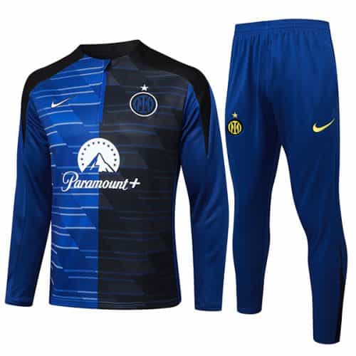 2024-2025 Inter Milan Training Suit Dark Blue