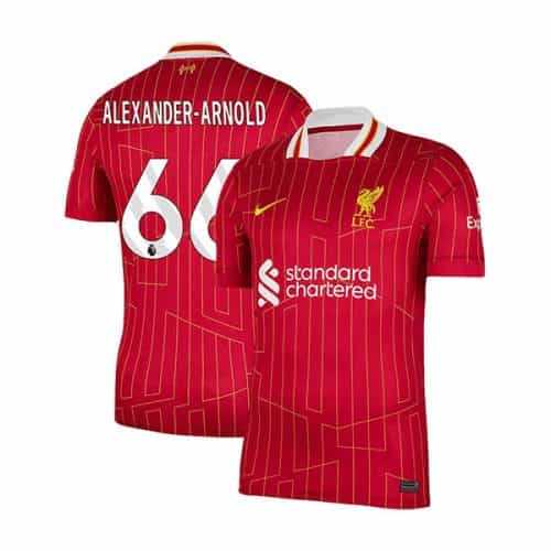 2024-2025 Liverpool Alexander-Arnold #66 Home Soccer Jersey