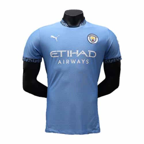 2024-2025 Manchester City Home Player Version Soccer Jersey