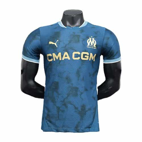 2024-2025 Marseille Away Player Version Soccer Jersey