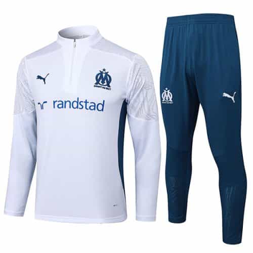 2024-2025 Marseille Training Suit White