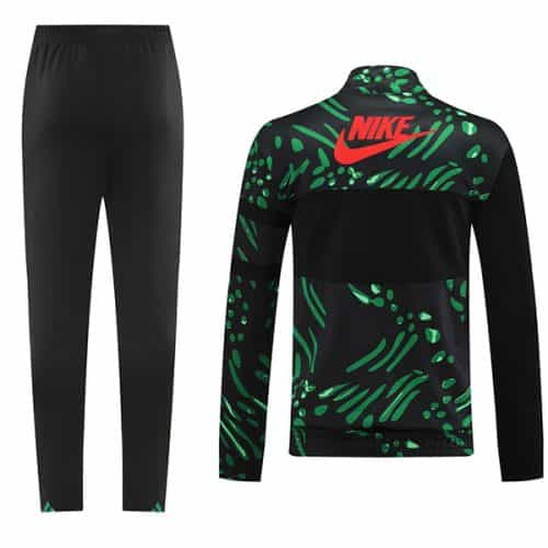 2024-2025 Nigeria Jacket + Pants Training Suit Green