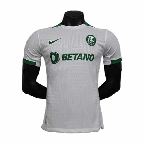 2024-2025 Sporting Lisbon Away Player Version Soccer Jersey