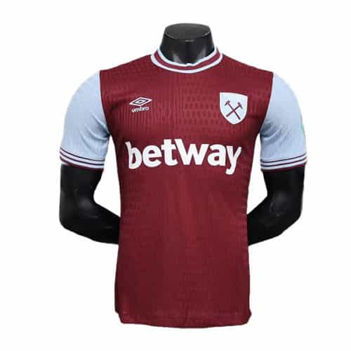 2024-2025 West Ham United Home Player Version Soccer Jersey