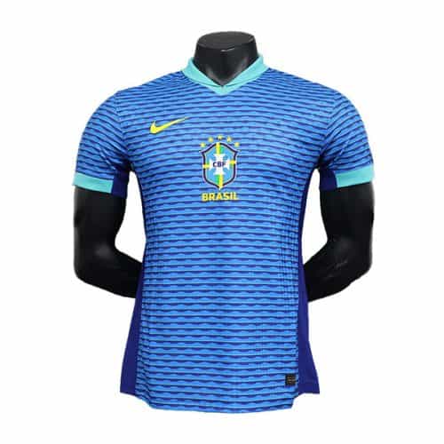 2024 Brazil Copa America Away Player Version Soccer Jersey