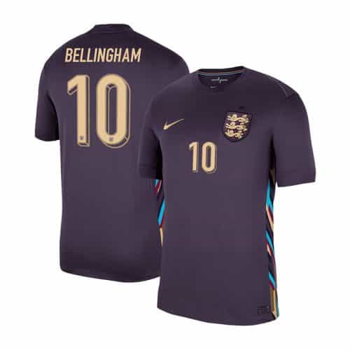 2024 England Bellingham #10 Euro Away Soccer Jersey